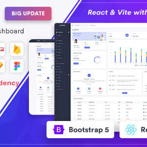Skote v4.2.0 Nulled – React Admin & Dashboard Template + Sketch