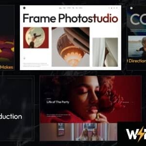 Frame v1.2.0 Nulled – Photo & Video Production WordPress Theme