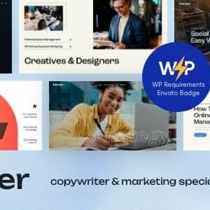 Harper v1.2.0 Nulled – Copywriter & Marketing Specialist WordPress Theme