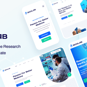 Bioxlab v1.0.7 Nulled – Laboratory & Science Research WordPress Theme