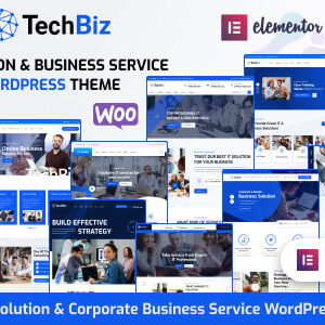 Techbiz v2.7.2 Nulled – Multipurpose IT Solution & Business Consulting WordPress Theme