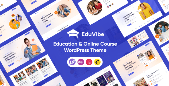 EduVibe v1.0.11 Nulled - Education & Online Course WordPress Theme