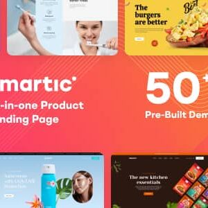 Smartic v2.1.2 Nulled – Product Landing Page WooCommerce Theme