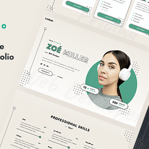Luique v1.2.6 Nulled – Personal Portfolio WordPress Theme