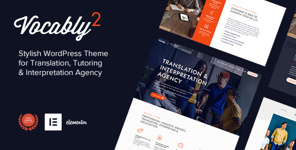 Vocably v2.0 Nulled - Translation & Interpretation Agency Theme