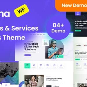 Jeena v1.0.4 Nulled – IT Solutions & Technology WordPress Theme