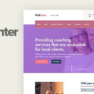 Wellcenter v1.4 Nulled – Senior Care & Support WordPress Theme