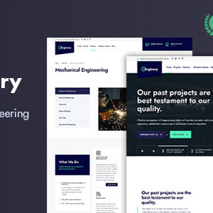 Enginery v1.5 Nulled – Industrial & Engineering WP theme