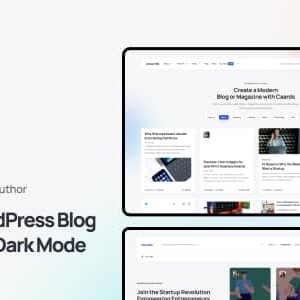 Caards v1.0.4 Nulled – Modern Blog & Magazine WordPress Theme with Dark Mode