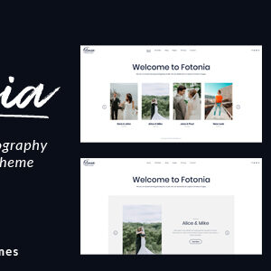 Fotonia v1.6.21 Nulled – Portfolio Photography Theme for WordPress