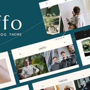 Yaffo v1.4.42 Nulled – A Lifestyle Personal Blog WordPress Theme