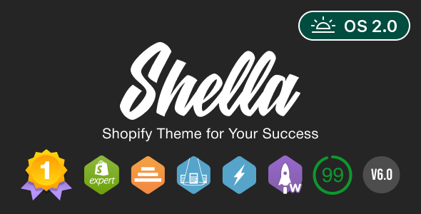 Shella v6.5.1 Nulled - Multipurpose Shopify Theme. Fast, Clean, and Flexible. OS 2.0