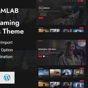 Streamlab v3.1 Nulled – Video Streaming WordPress Theme