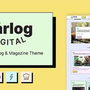 Barlog v1.3.0 Nulled – A Modern Blog & Magazine Theme
