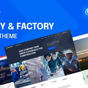 Makaffo v1.1.6 Nulled – Industry & Factory WordPress Theme