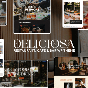 Deliciosa v1.4 Nulled – Restaurant, Cafe & Bar WordPress Theme