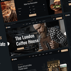Kaffen v1.2.4 Nulled – Coffee Shop WordPress Theme