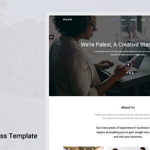 Palexi Nulled – One Page HTML5 Template