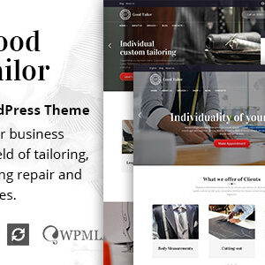 Good Tailor v1.5.13 Nulled – Fashion & Tailoring Services WordPress Theme