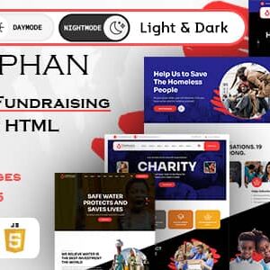 Orphan Nulled – Charity and Fundraising Non-Profit HTML Template