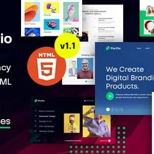 Portfio v1.1 Nulled – Creative Agency & Portfolio HTML Template