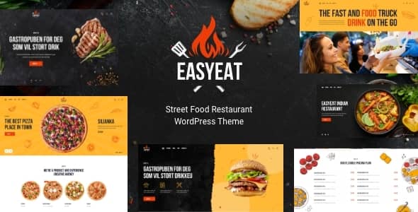 EasyEat v1.0 Nulled - Street Food Restaurant WordPress Theme