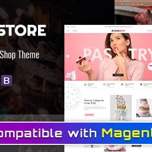 Cakestore v1.2.0 Nulled – Responsive Magento 2 Bakery Theme
