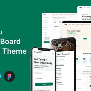 Civi v1.0.5 Nulled – Job Board WordPress Theme