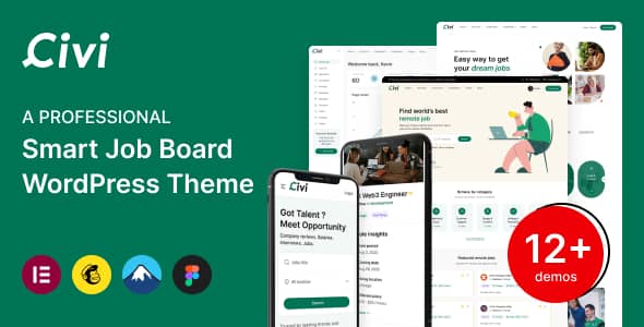 Civi v2.0.9 Nulled - Job Board WordPress Theme