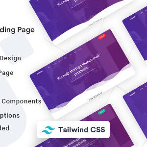 Dorsin v1.1 Nulled – Tailwind CSS Landing Page Template