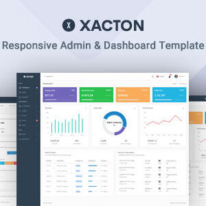 Xacton Nulled – Admin & Dashboard Template