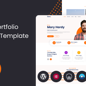 Dora v1.0 Nulled – Personal Portfolio WordPress Theme