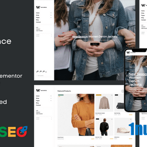 Wooma v1.0.6 Nulled – Fashion Store Ecommerce Elementor Theme