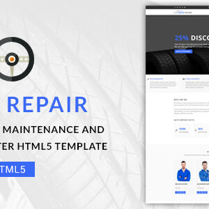 Auto Repair Nulled – Maintenance and Mechanic Center HTML5 Template