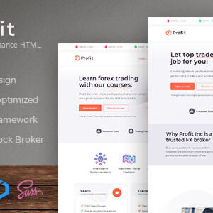 Profit Nulled – Forex and Finance HTML Template