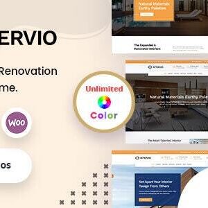 Intervio v2.3 Nulled – Interior and Architecture WordPress Theme + RTL