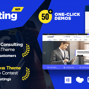 Consulting v6.5.10 Nulled – Business, Finance WordPress Theme