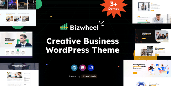Bizwheel v1.1.2 Nulled - Creative Business WordPress Theme