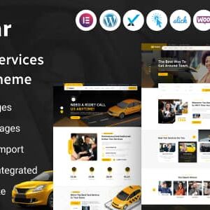 Taxiar v1.0 Nulled – Online Taxi Service WordPress Theme