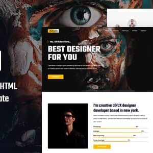 Xavia Nulled – Portfolio HTML Template