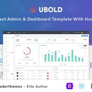 UBold v1.2.0 Nulled – React Admin & Dashboard Template