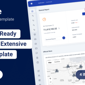 Midone v2.0.1 Nulled – React Admin Dashboard Template + HTML Version