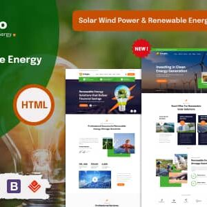 Energiso v1.3.1 Nulled – Solar & Renewable Energy WordPress Theme