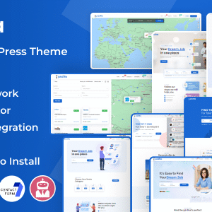 JobZilla v1.6 Nulled – Job Board WordPress Theme