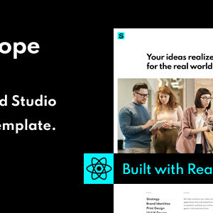 Slope – Responsive Agency & Studio React JS Template