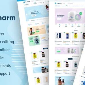 Propharm v1.6 Nulled – Pharmacy & Medical WordPress WooCommerce Theme