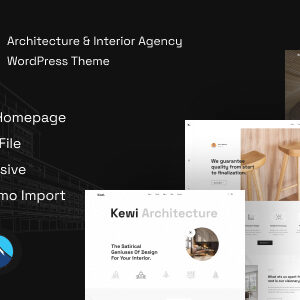 Kewi v1.0 Nulled – Architecture & Interior Agency WordPress Theme