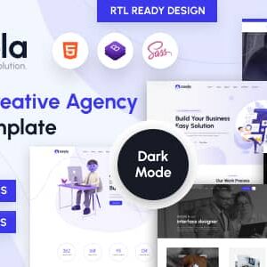 Axela Nulled – Creative Agency & Portfolio HTML Template