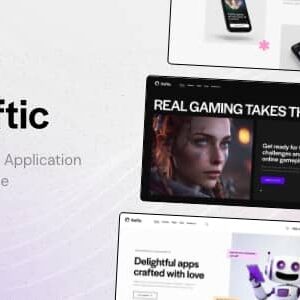 Softic v1.0 Nulled – SAAS Software & Application WordPress Theme