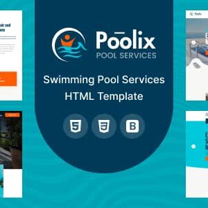 Poolix Nulled – Pool Cleaning & Renovation HTML Template